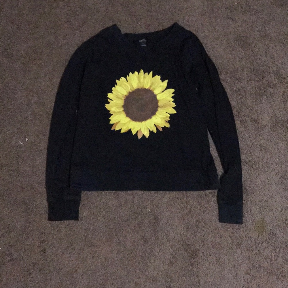 Womans sunflower shirt